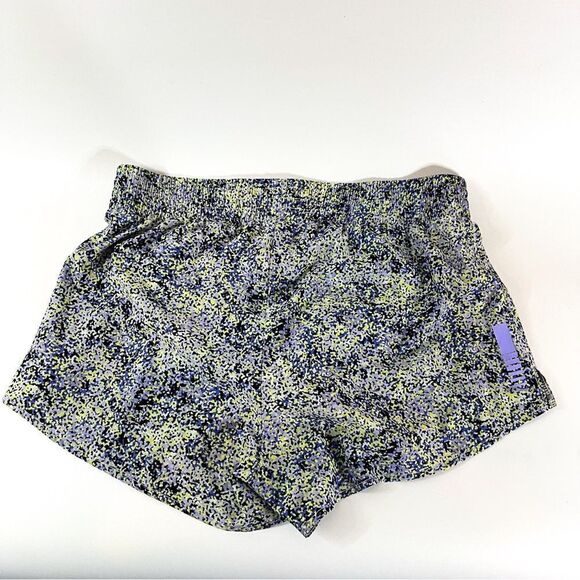 ASICS Women's Running / Workout Shorts 3in Inseam & Abstract Print Size L - Picture 2 of 8